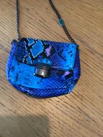 Blauwe slangenprint tas, Kinderen en Baby's, Kindermode-accessoires, Ophalen of Verzenden, Gebruikt