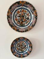 Antieke Makkum Sierborden Vogelmotief Set, Antiek en Kunst, Ophalen