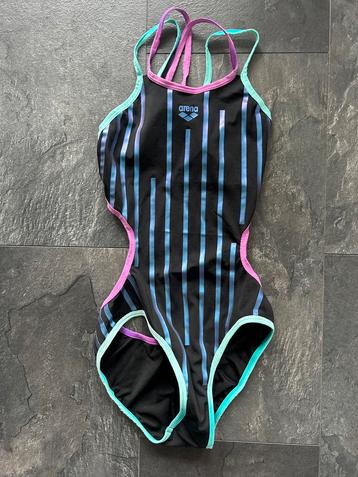 ARENA Badpak zwemmen zwart/blauw/roze S 36 D36 gebruikt beschikbaar voor biedingen