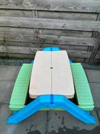 Opvouwbare picknicktafel kinderen, Tuin en Terras, Picknicktafels, Ophalen, Overige materialen, Gebruikt, Rechthoekig