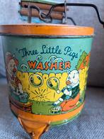 Vintage Chein 'Three Little Pigs' Wasmachine - Disney - 1930, Antiek en Kunst, Ophalen of Verzenden