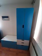 Ikea kledingkast Stuva met speelgoedkist, Ophalen, Gebruikt, 50 tot 100 cm, 150 tot 200 cm