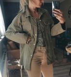 Oversized XL legerjasje, Kleding | Dames, Ophalen of Verzenden, Zo goed als nieuw, Maat 46/48 (XL) of groter, Groen