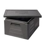 Thermobox - 1/1 GN - 39 Liter - H 28 x 60 x 40 CM - Zwart, Ophalen of Verzenden, Nieuw