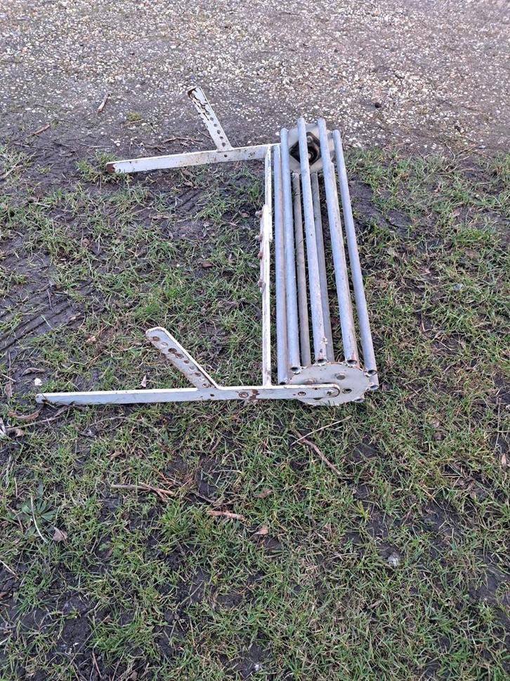 Aandrukrol voor tuinfrees, Tuin en Terras, Hand-tuingereedschap, Zo goed als nieuw, Ophalen