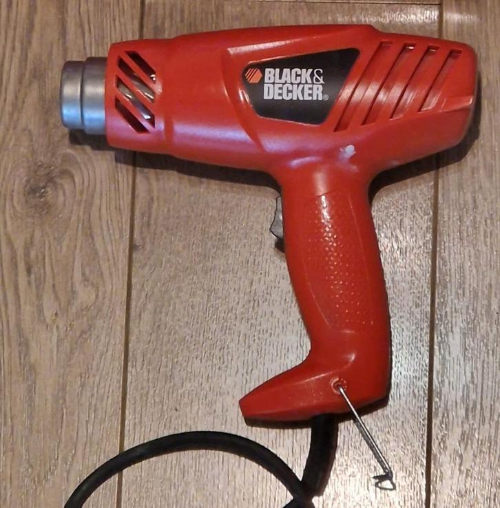 Black & Decker CD701QS Verfafbrander / Heteluchtpistool, Doe-het-zelf en Verbouw, Schildersmaterialen, Gebruikt, Overige typen