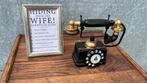leuke antieke telefoon met kader, Ophalen