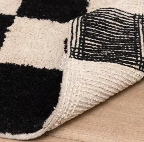 Retro vloerkleed 160*230 Nieuw!, Huis en Inrichting, Woonaccessoires | Kussens, Nieuw, Wit, Rechthoekig, Ophalen of Verzenden