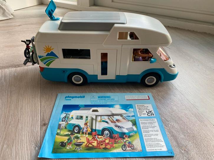 Playmobil Camper - zo goed als Compleet - 70088, Kinderen en Baby's, Speelgoed | Playmobil, Zo goed als nieuw, Complete set, Ophalen of Verzenden