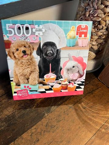 Studio Pets puzzel Jumbo 500 stukjes. 