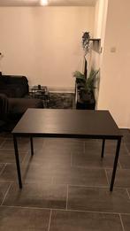 Zwarte Ikea Eettafel - Strak Design, Huis en Inrichting, Ophalen, 100 tot 150 cm, 50 tot 100 cm, Zo goed als nieuw