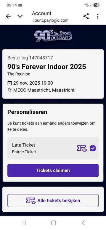 90' s mecc maastricht beschikbaar voor biedingen
