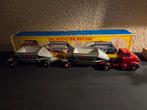 Matchbox K4 dubbeltrailer met doos, Ophalen of Verzenden
