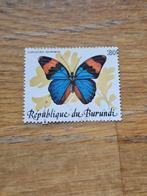 burundi gestempeld dieren vlinders met opdruk 1989 nog 1, Ophalen of Verzenden, Gestempeld, Dier of Natuur