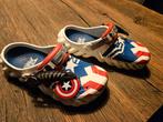 Originele Crocs, Captain America maat 9 (maat 42), Ophalen of Verzenden, Zo goed als nieuw, Jongen of Meisje, Overige typen