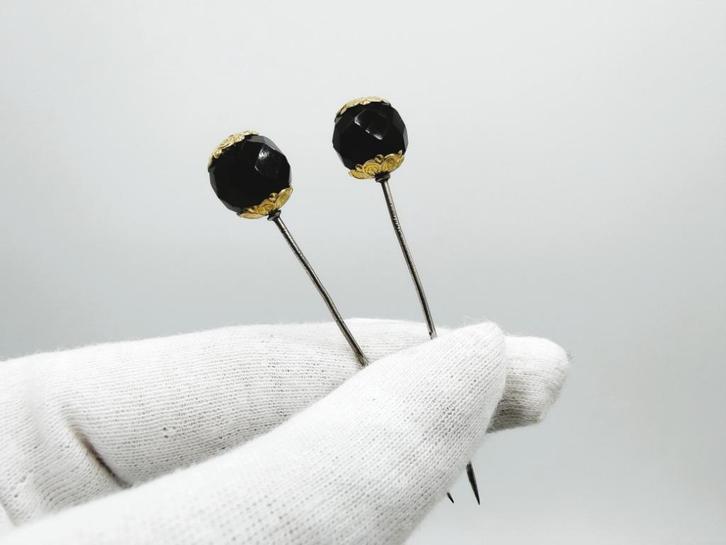 Gouden / zilveren rouwspelden, Zeeuwse klederdracht 19e eeuw, Sieraden, Tassen en Uiterlijk, Antieke sieraden, Overige typen, Goud