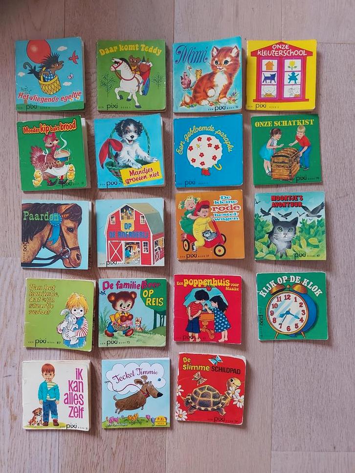 Vintage Pixi Boekjes Collectie - Jaren 70, Antiek en Kunst, Antiek | Speelgoed, Ophalen of Verzenden