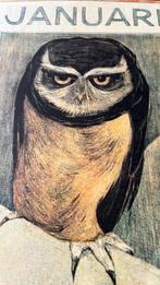 Kalender compleet uit 1979 Theo van Hoytema, Antiek en Kunst, Ophalen of Verzenden