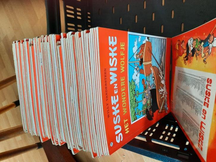 Suske en wiske stripboeken partij, Boeken, Stripboeken, Gelezen, Meerdere stripboeken, Ophalen