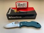 Spyderco Manbug K390 Blue, Caravans en Kamperen, Ophalen of Verzenden, Nieuw