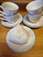 Set, Engelse thee kopjes met schoteltjes., Antiek en Kunst, Antiek | Servies los, Ophalen of Verzenden