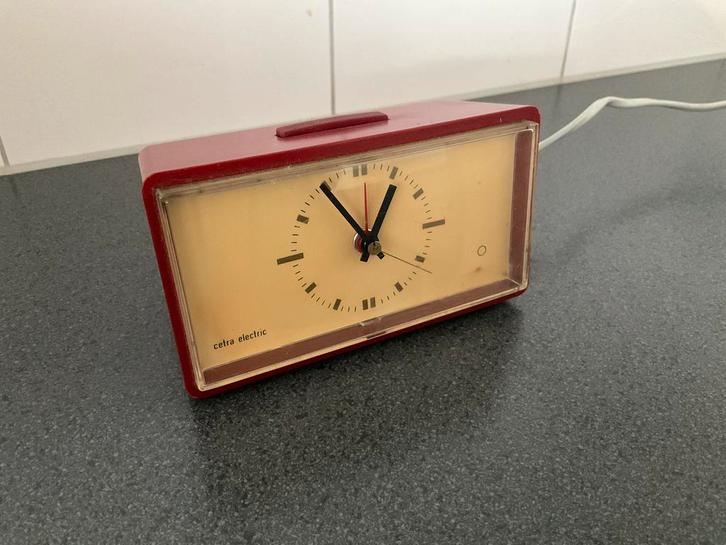 Vintage elektrische wekker, Verzamelen, Retro, Huis en Inrichting, Ophalen of Verzenden