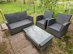 Royal Platio tuinset loungeset bank tafel + stoelen, Bank, Gebruikt, Ophalen of Verzenden