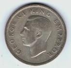 22-1437 Nieuw Zeeland 1 shilling 1941, Postzegels en Munten, Munten | Oceanië, Verzenden, Losse munt, Zilver