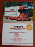 Kaart Kreeft Opleidingen Scania R450, Ophalen of Verzenden, Nieuw, Overige merken