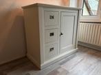 Landelijke witte commode, Ophalen, Gebruikt, 50 tot 70 cm, 100 cm of meer