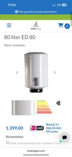 Inventum EDR 81 80L Elektrische Boilers 2023, Gebruikt, 20 tot 100 liter, Minder dan 3 jaar oud, Boiler