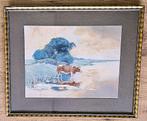 Gerard Altmann (1877-1940) Aquarel op papier,, Ophalen of Verzenden