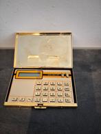 Vintage rekenmachine Concord b65 Gold Plated, Ophalen of Verzenden