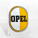 Opel emaille bord Kadett C Ascona Manta Rekord Corsa 10x14cm, Nieuw, Reclamebord, Ophalen of Verzenden