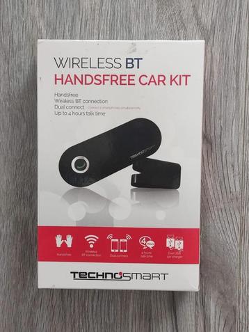 Technosmart Handsfree Car Kit Wireless nieuw in doos beschikbaar voor biedingen