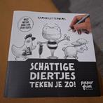 Karin Luttenberg - Schattige diertjes teken je zo!, Ophalen of Verzenden, Zo goed als nieuw, Karin Luttenberg