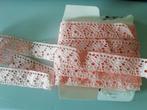 Roze Kant Lint - Nieuw -, Vintage, Ophalen of Verzenden, Nieuw, Kant