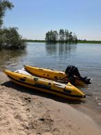 Rubberboot, Watersport en Boten, Rubberboten, Zo goed als nieuw, Benzine, Minder dan 70 pk, Overige materialen