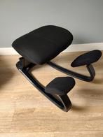 Stokke Varier Ergonomische Kniestoel, Huis en Inrichting, Bureaustoelen, Ophalen, Gebruikt, Zwart, Bureaustoel