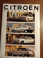 Citroen entreprise 1992 folder, Ophalen of Verzenden, Nieuw, Citroën