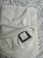 Gehaakte Witte Sprei Riviera Maison, Huis en Inrichting, Woonaccessoires | Plaids en Woondekens, Ophalen of Verzenden, Zo goed als nieuw