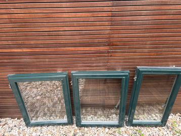 3 x raam / kozijn / ruit  - dubbelglas beschikbaar voor biedingen