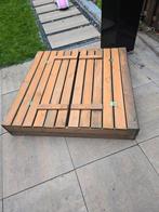 Houten Zandbak met Deksel, Ophalen of Verzenden, Gebruikt