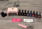 Pink gellac set., Ophalen of Verzenden, Zo goed als nieuw, Handen en Nagels