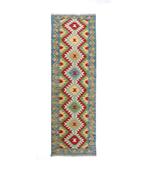 Kelim loper 204x65cm vloerkleed tapijt kelims hand geweven, Huis en Inrichting, Stoffering | Tapijten en Kleden, Ophalen of Verzenden