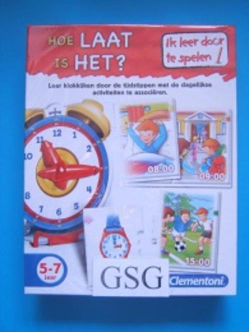 Hoe laat is het? nr. 66499-01, Hobby en Vrije tijd, Gezelschapsspellen | Overige, Nieuw, Ophalen