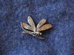 Zilveren Libelle Broche ( in Hilversum ), Ophalen of Verzenden, Gebruikt, Zilver, Zilver