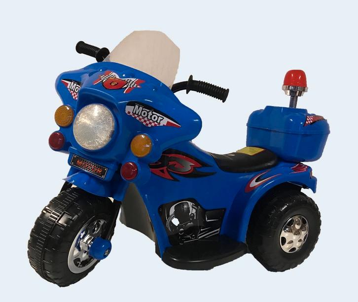 Politiemotor 6v Sirene - Verlichting - geluidjes, Kinderen en Baby's, Speelgoed | Buiten | Voertuigen en Loopfietsen, Nieuw, Overige typen