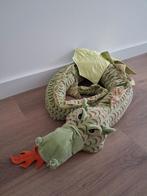 Ikea knuffel draak XL Minnen Drake groen K9752, Ophalen of Verzenden, Zo goed als nieuw