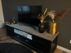 Tv meubel zwart, Huis en Inrichting, Kasten | Televisiemeubels, Minder dan 100 cm, 25 tot 50 cm, Ophalen of Verzenden, Zo goed als nieuw